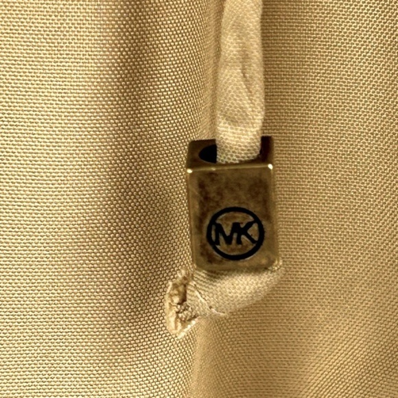 MICHAEL Michael Kors Utility/Anorak/Safari/Cargo Jacket 3/4 length Khaki size L - Picture 9 of 14
